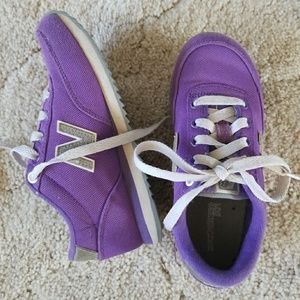 Little Girls Purple New Balance